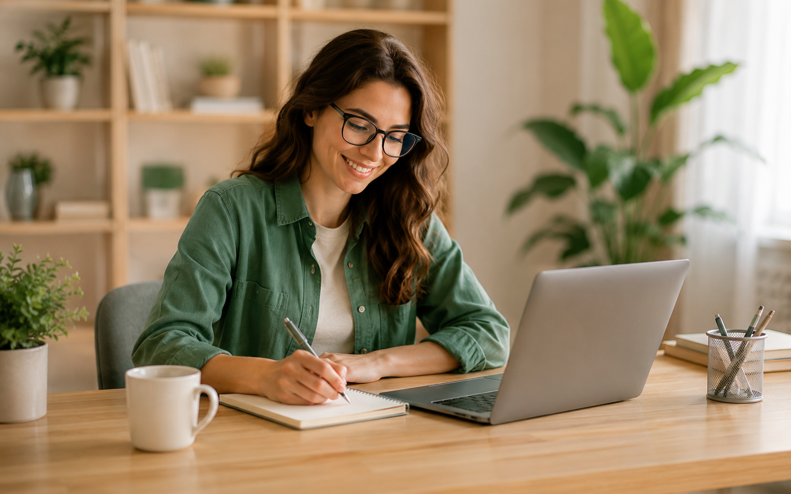 Aprendizaje práctico online con portátil y cuaderno